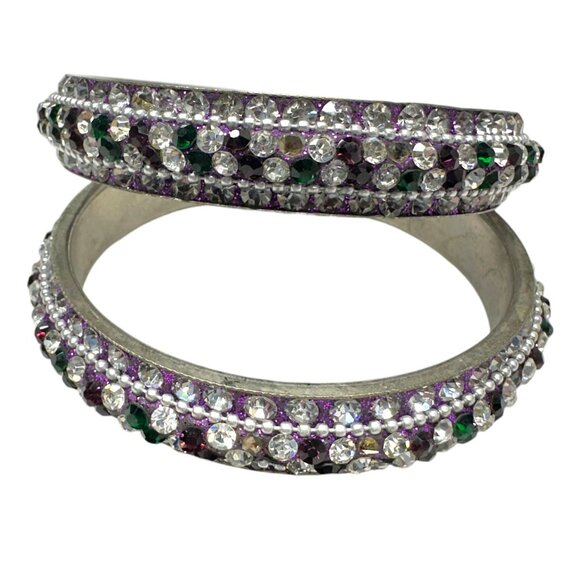 Bejeweled Bangles (Set of 2) - Picture 1 of 6